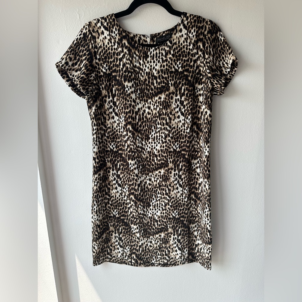 Rachel Zoe Cheetah Dress Size 2